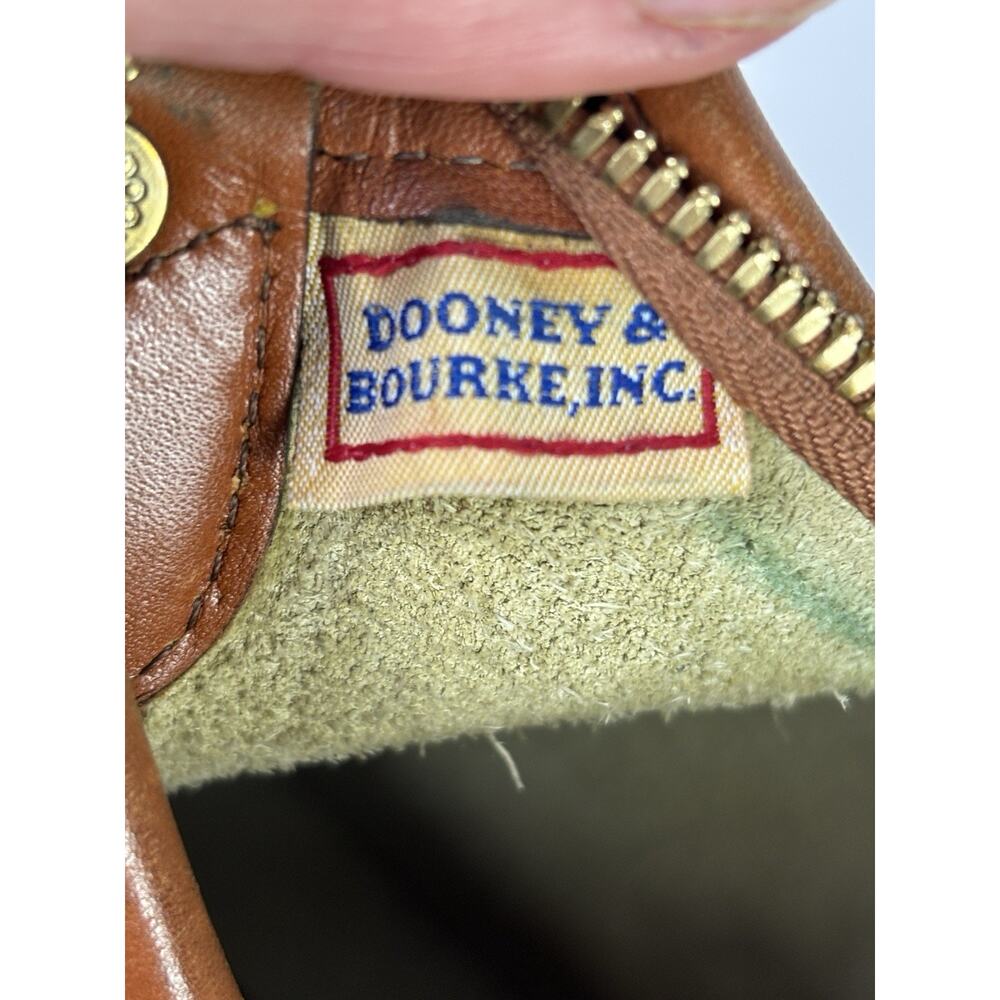 Dooney & Bourke Ivory Pebbled Leather Zipper Shoulder Bag - Picture 13 of 16